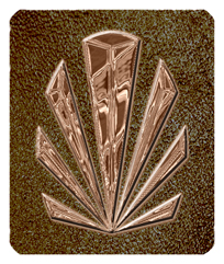 DF35-602-BZ-SH-BR Bronze Sunburst Shimmer Brown